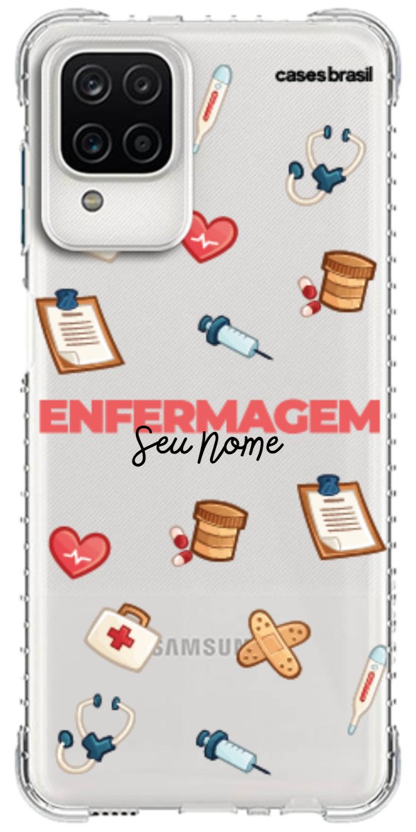 Capinha para celular Enfermagem - Profissão Com Nome