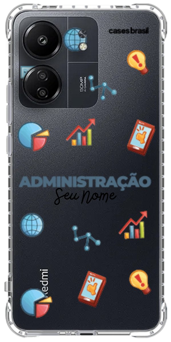 Capinha para celular Administração - Profissão Com Nome