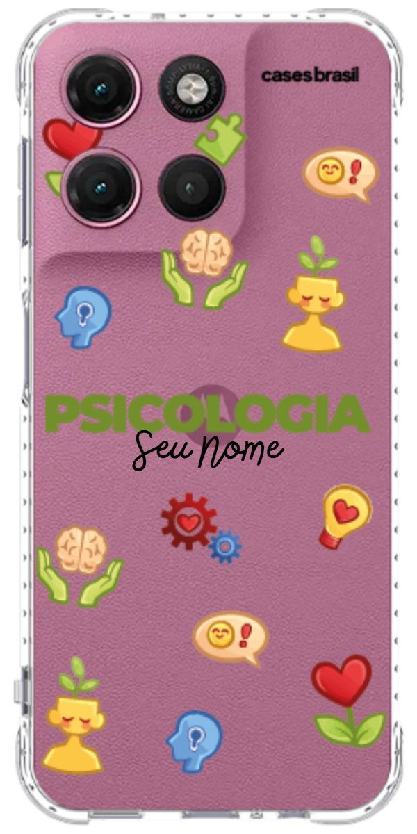 Capinha para Celular Psicologia - Profissão Com Nome