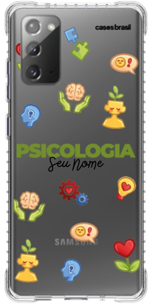 Capinha para Celular Psicologia - Profissão Com Nome