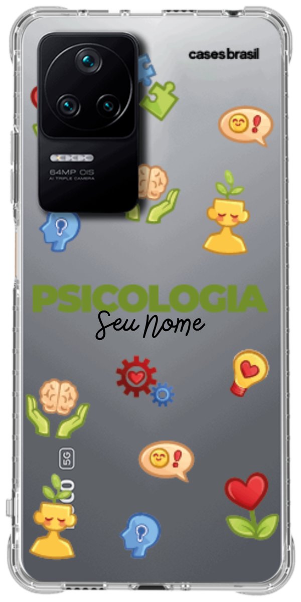 Capinha para Celular Psicologia - Profissão Com Nome