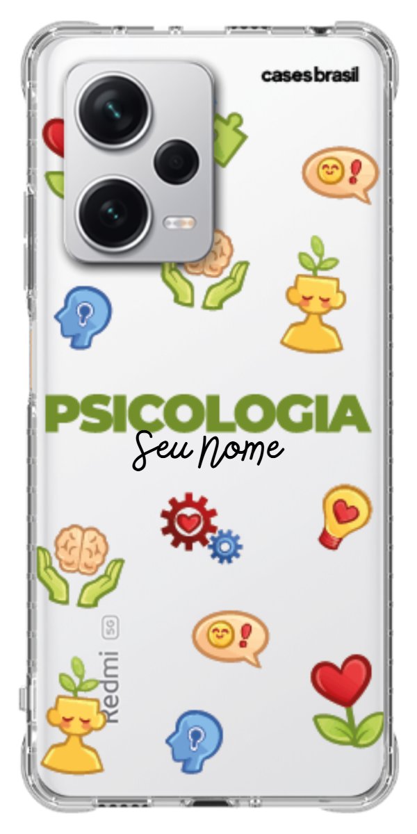 Capinha para Celular Psicologia - Profissão Com Nome