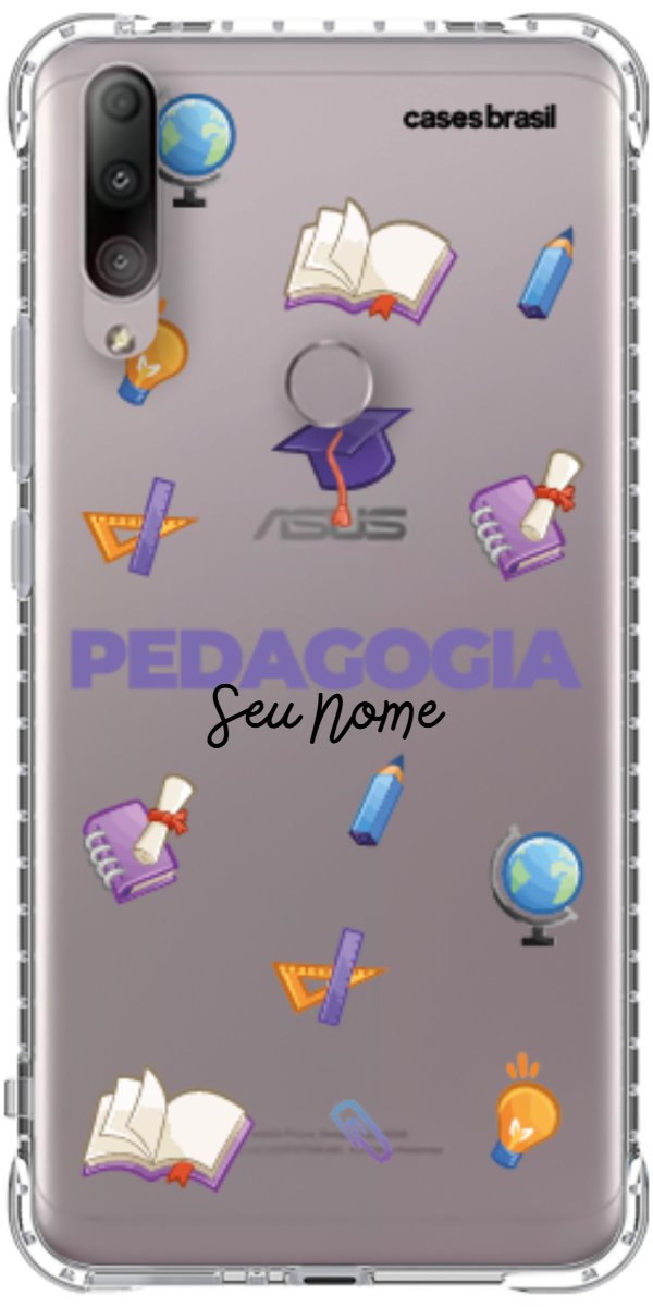 Capinha para Celular Pedagogia - Profissão Com Nome