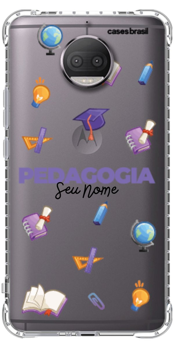 Capinha para Celular Pedagogia - Profissão Com Nome