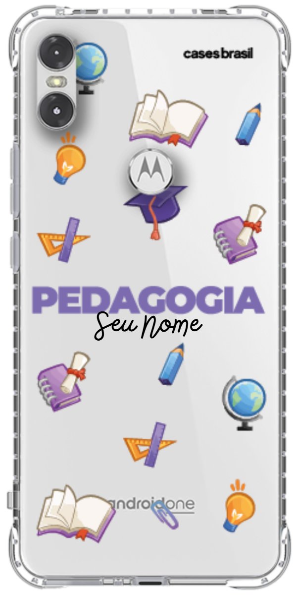Capinha para Celular Pedagogia - Profissão Com Nome