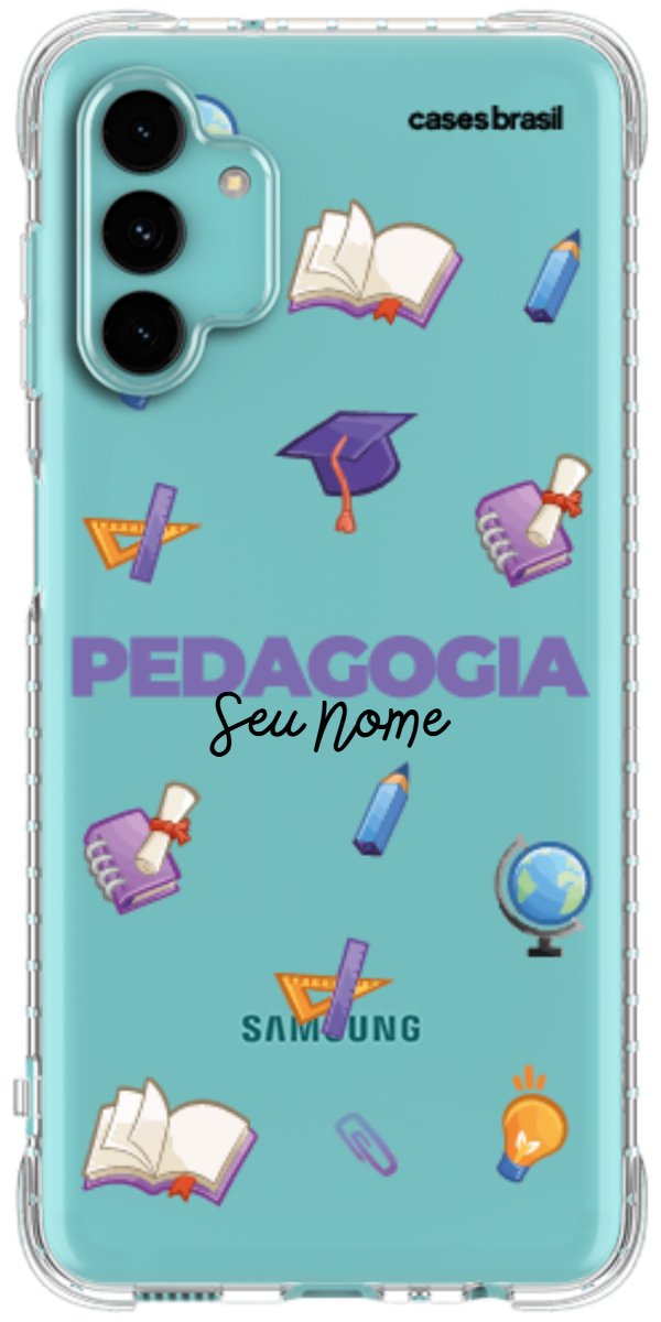 Capinha para Celular Pedagogia - Profissão Com Nome