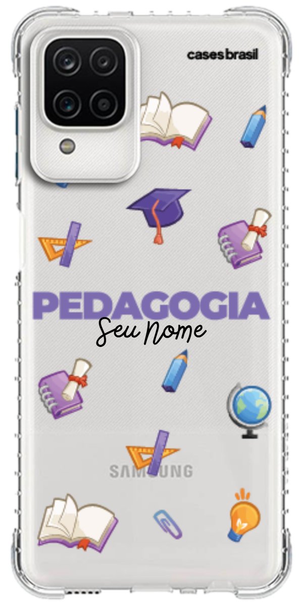 Capinha para Celular Pedagogia - Profissão Com Nome