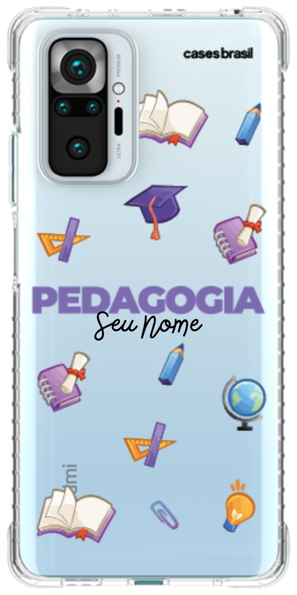 Capinha para Celular Pedagogia - Profissão Com Nome