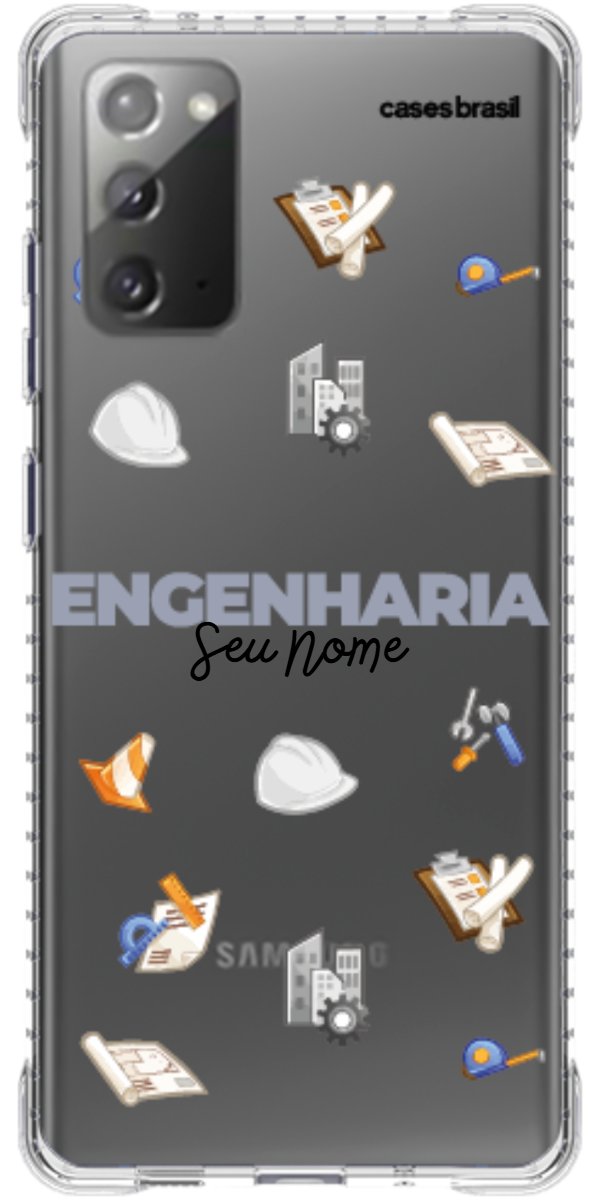 Capinha para celular Engenharia - Profissão Com Nome