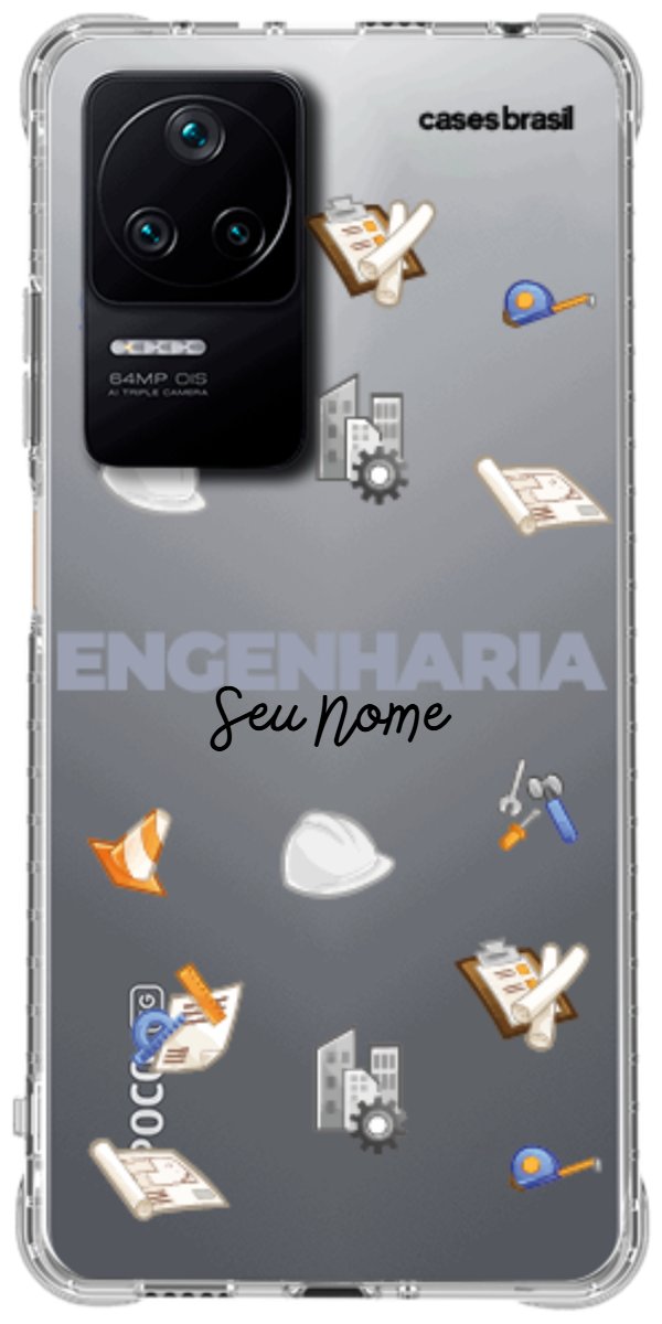 Capinha para celular Engenharia - Profissão Com Nome