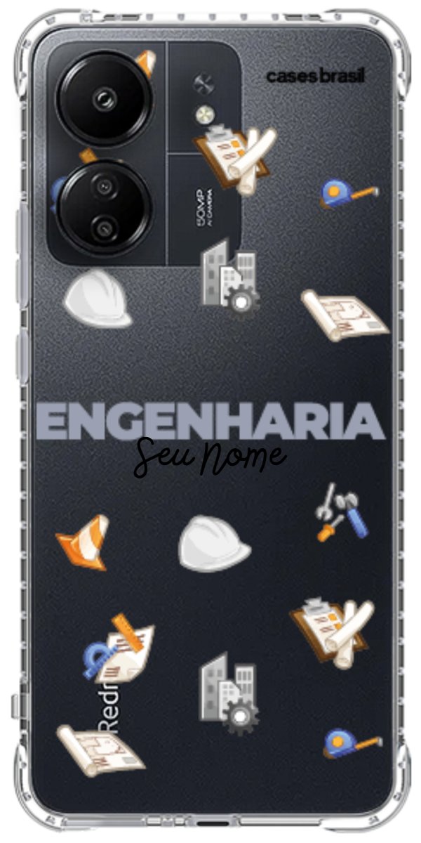 Capinha para celular Engenharia - Profissão Com Nome