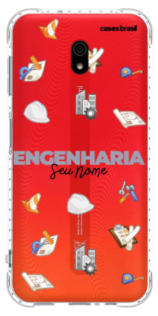 Capinha para celular Engenharia - Profissão Com Nome