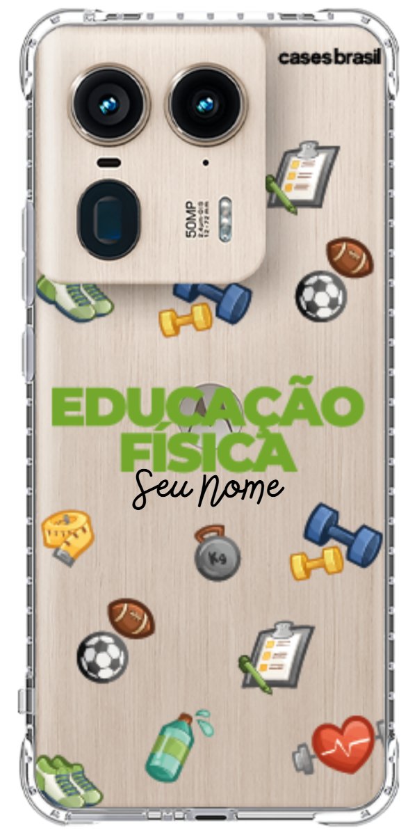 Capinha para celular Educação Física - Profissão Com Nome