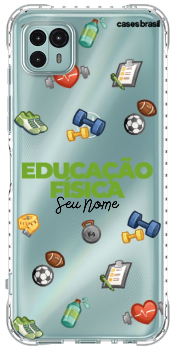 Capinha para celular Educação Física - Profissão Com Nome
