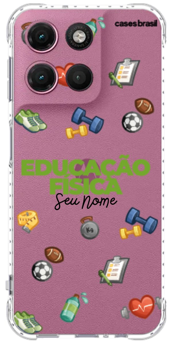 Capinha para celular Educação Física - Profissão Com Nome
