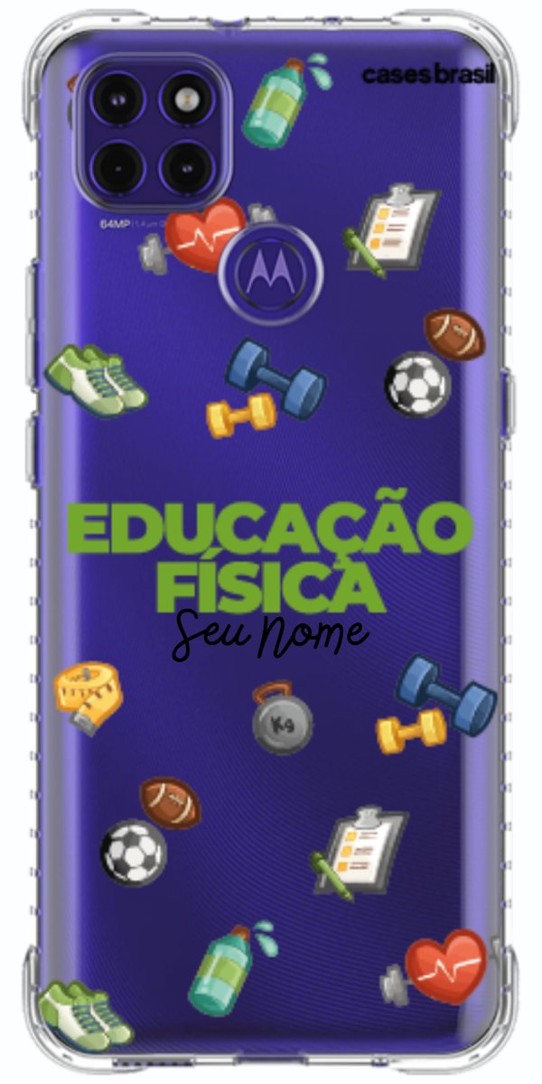 Capinha para celular Educação Física - Profissão Com Nome
