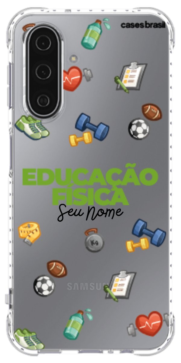 Capinha para celular Educação Física - Profissão Com Nome