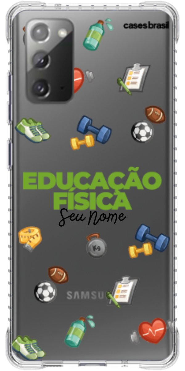 Capinha para celular Educação Física - Profissão Com Nome