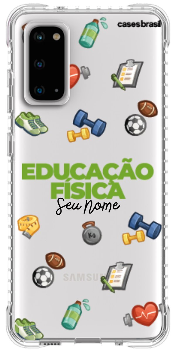 Capinha para celular Educação Física - Profissão Com Nome
