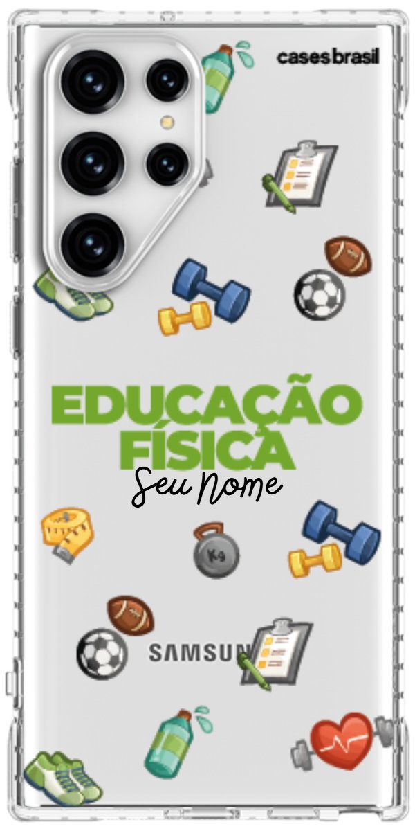 Capinha para celular Educação Física - Profissão Com Nome