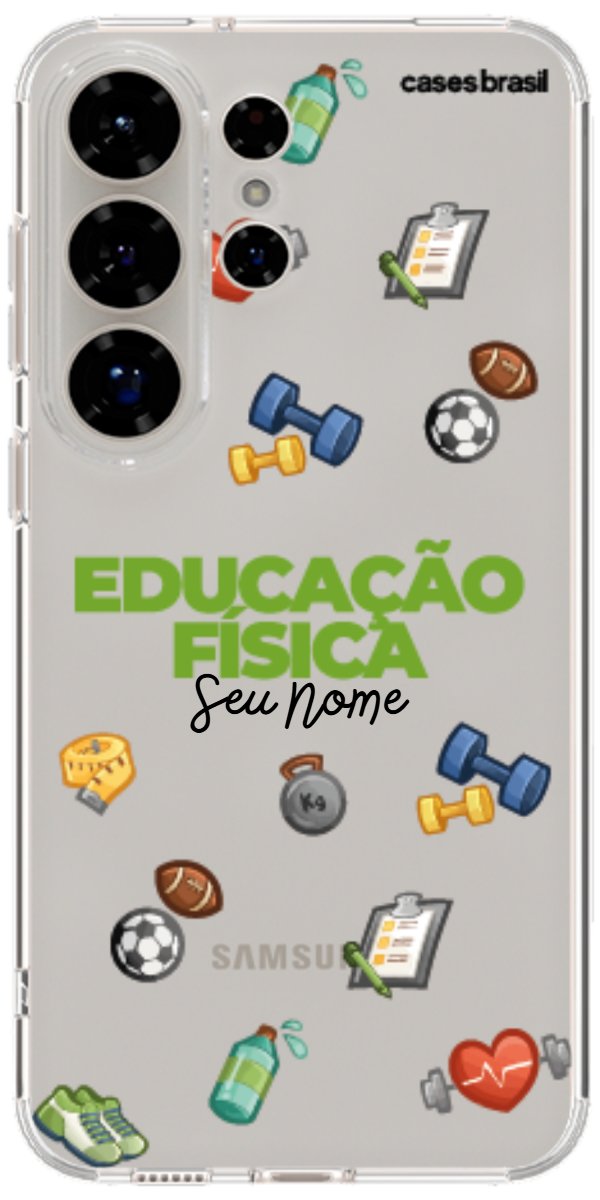 Capinha para celular Educação Física - Profissão Com Nome