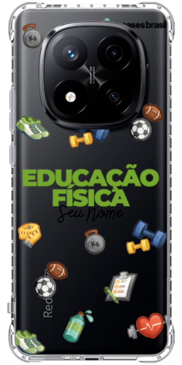 Capinha para celular Educação Física - Profissão Com Nome
