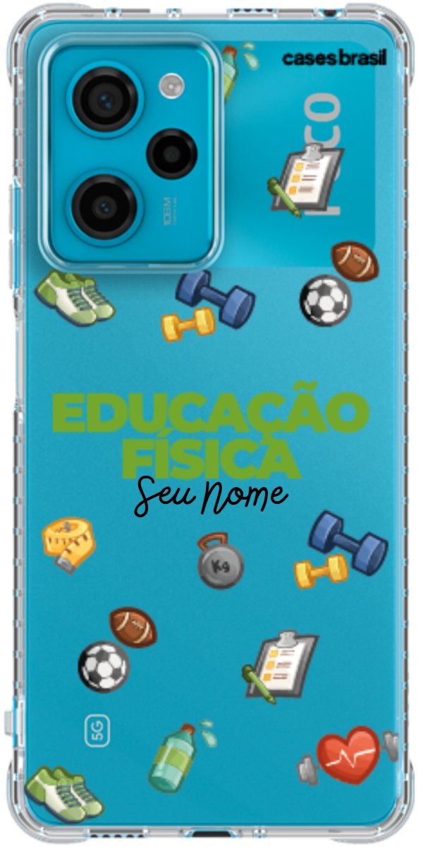 Capinha para celular Educação Física - Profissão Com Nome