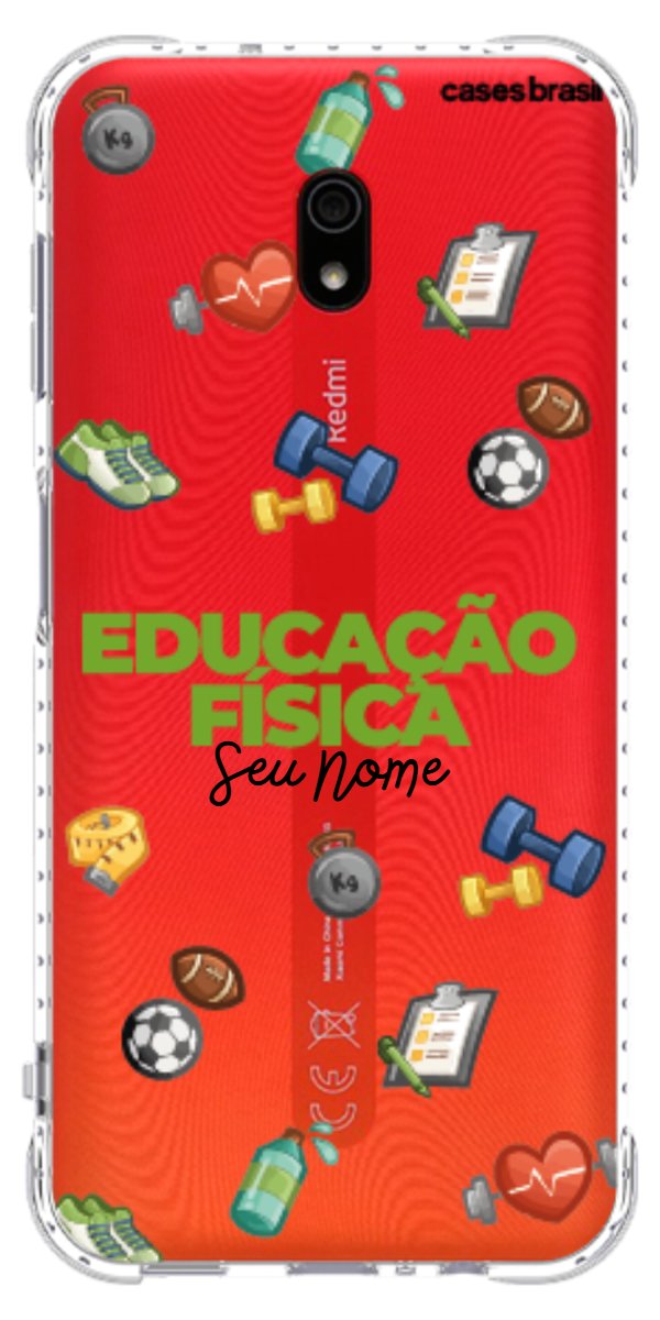 Capinha para celular Educação Física - Profissão Com Nome