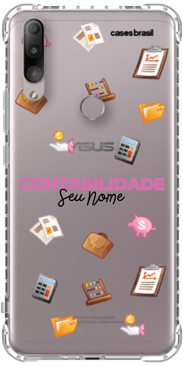 Capinha para celular Contabilidade - Profissão Com Nome
