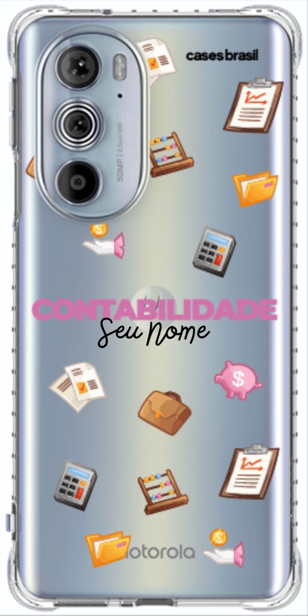 Capinha para celular Contabilidade - Profissão Com Nome