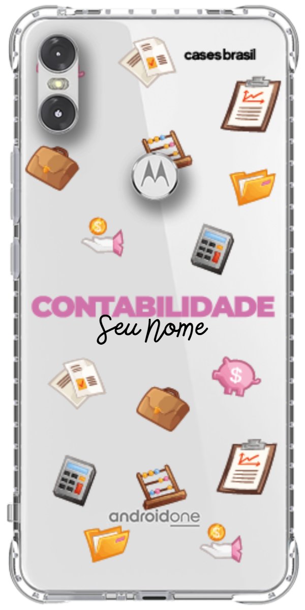 Capinha para celular Contabilidade - Profissão Com Nome