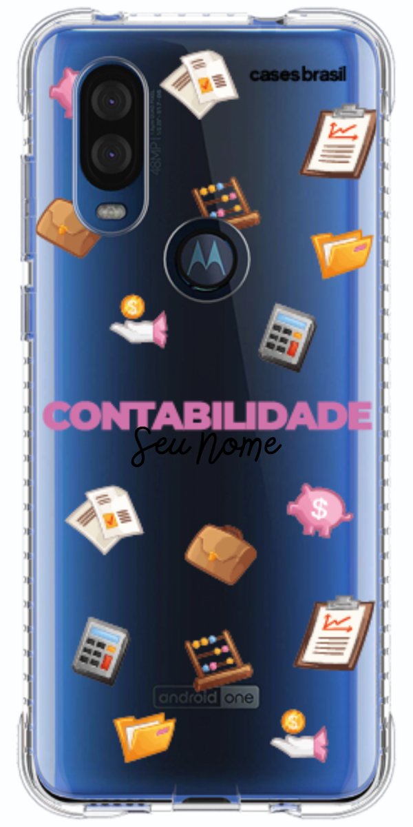 Capinha para celular Contabilidade - Profissão Com Nome