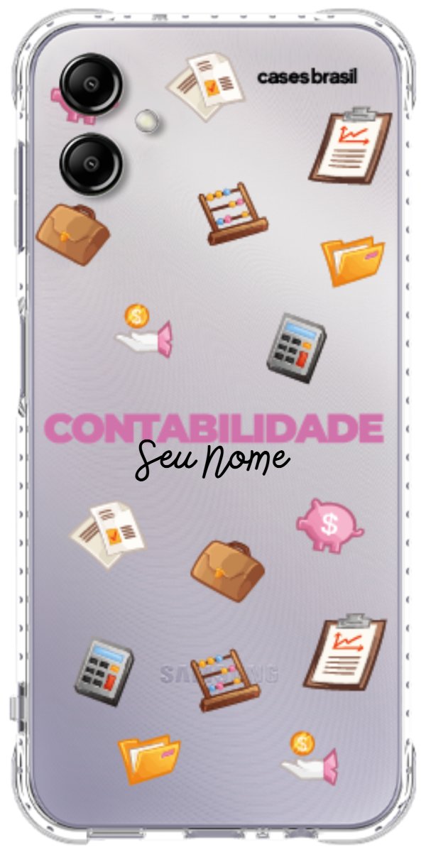 Capinha para celular Contabilidade - Profissão Com Nome