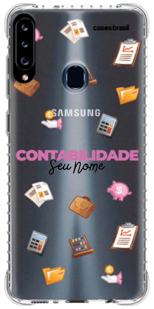 Capinha para celular Contabilidade - Profissão Com Nome