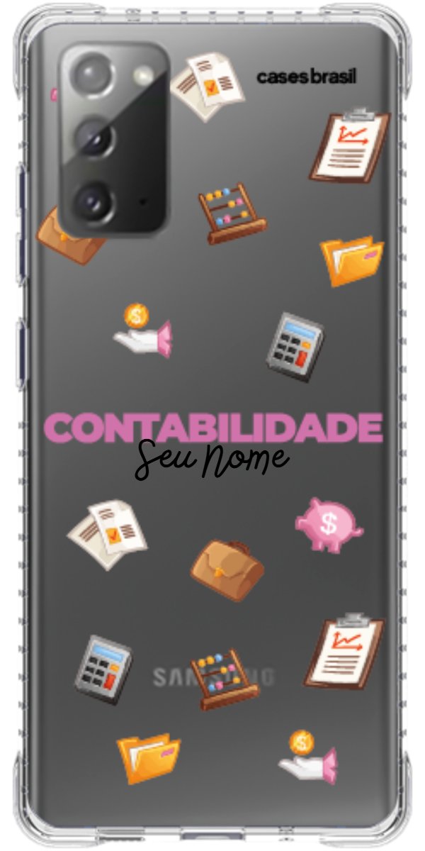 Capinha para celular Contabilidade - Profissão Com Nome