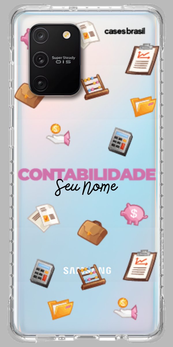 Capinha para celular Contabilidade - Profissão Com Nome