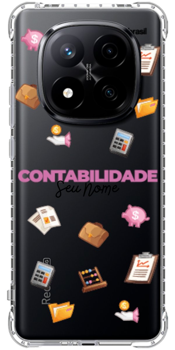 Capinha para celular Contabilidade - Profissão Com Nome