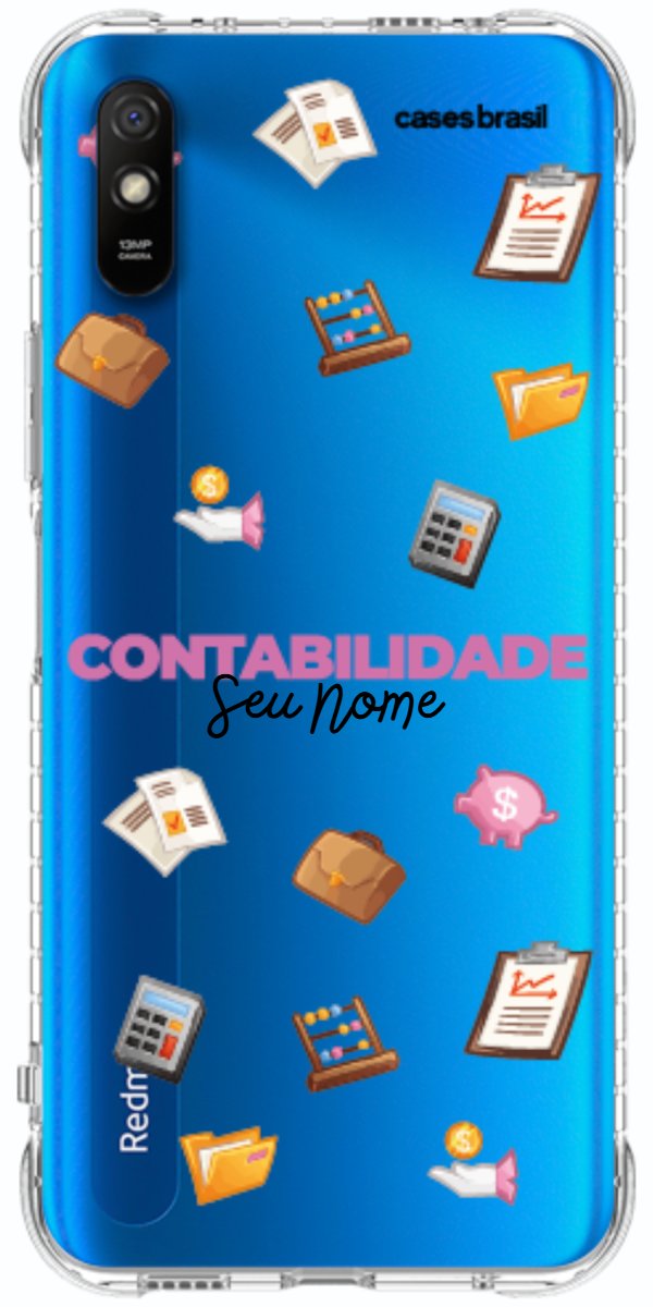 Capinha para celular Contabilidade - Profissão Com Nome