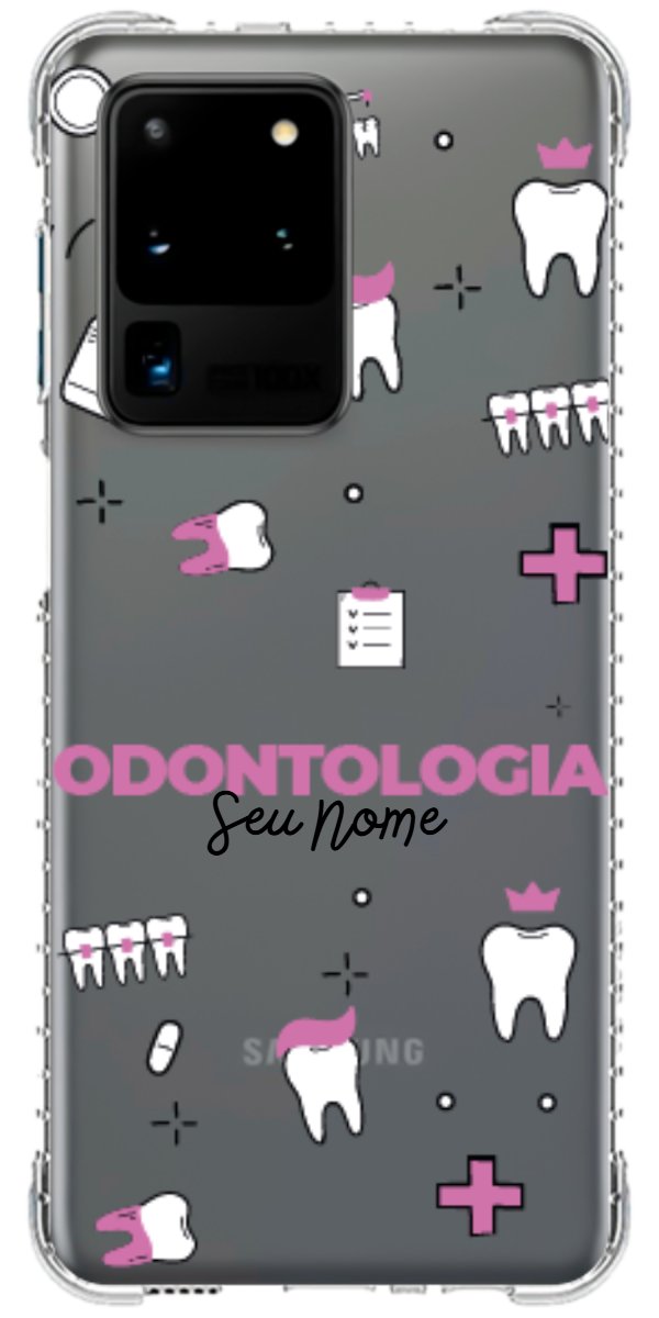 Capinha para celular Odontologia - Profissão Com Nome