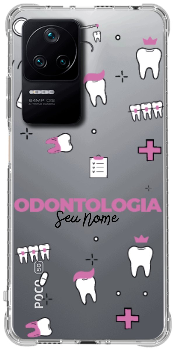 Capinha para celular Odontologia - Profissão Com Nome