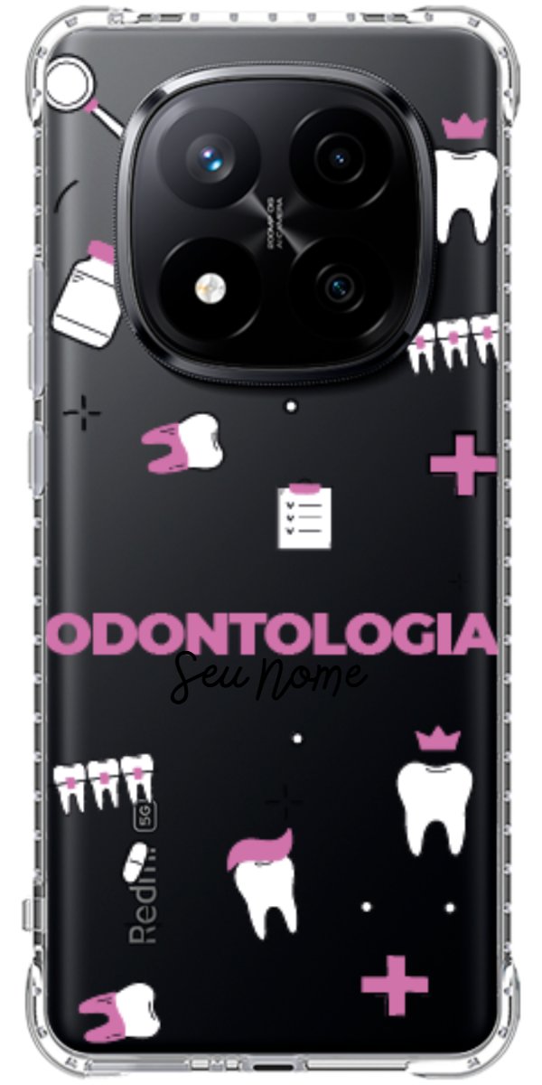 Capinha para celular Odontologia - Profissão Com Nome