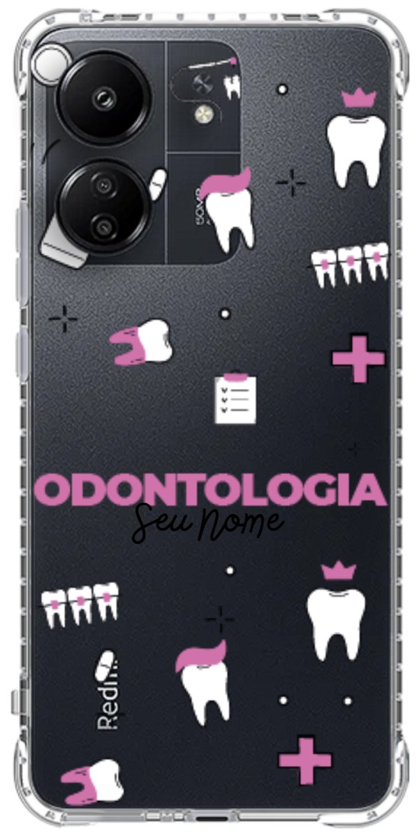 Capinha para celular Odontologia - Profissão Com Nome