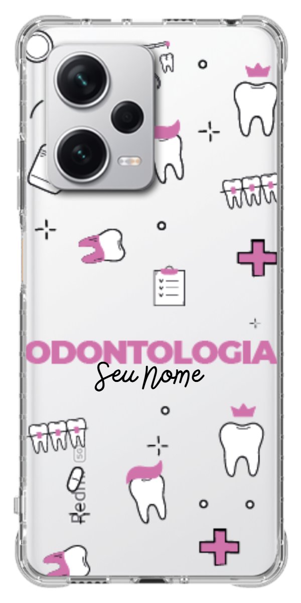 Capinha para celular Odontologia - Profissão Com Nome