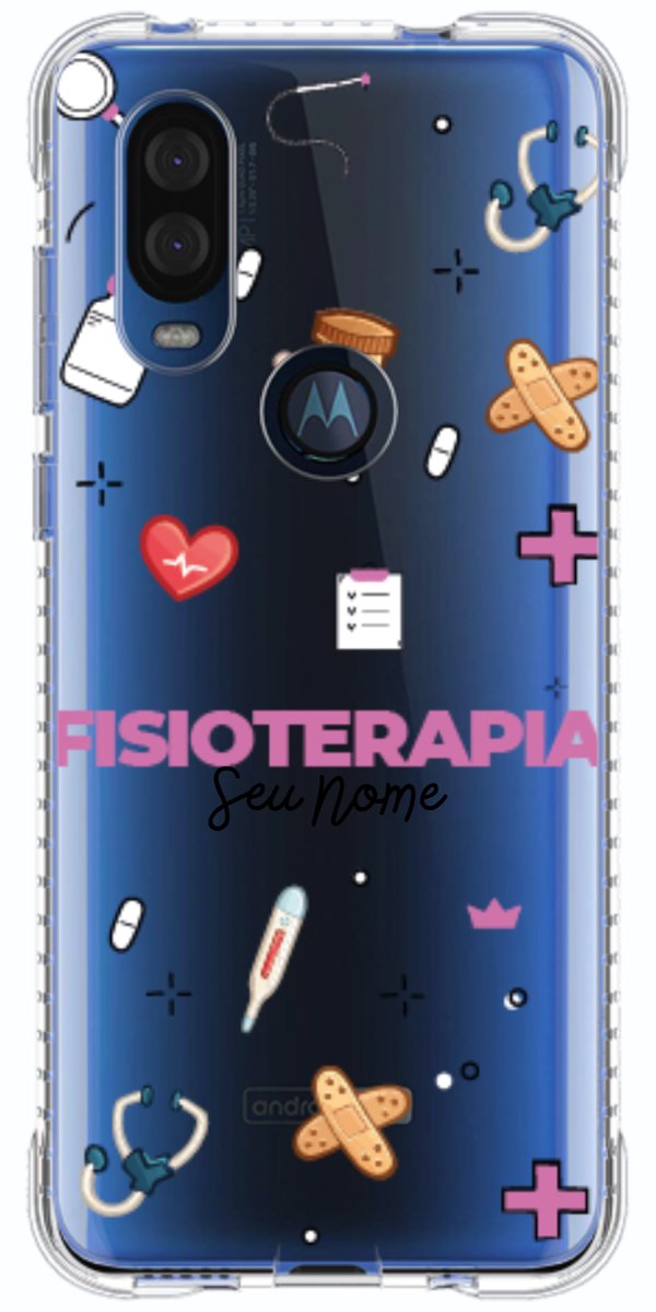 Capinha para celular Fisioterapia - Profissão Com Nome