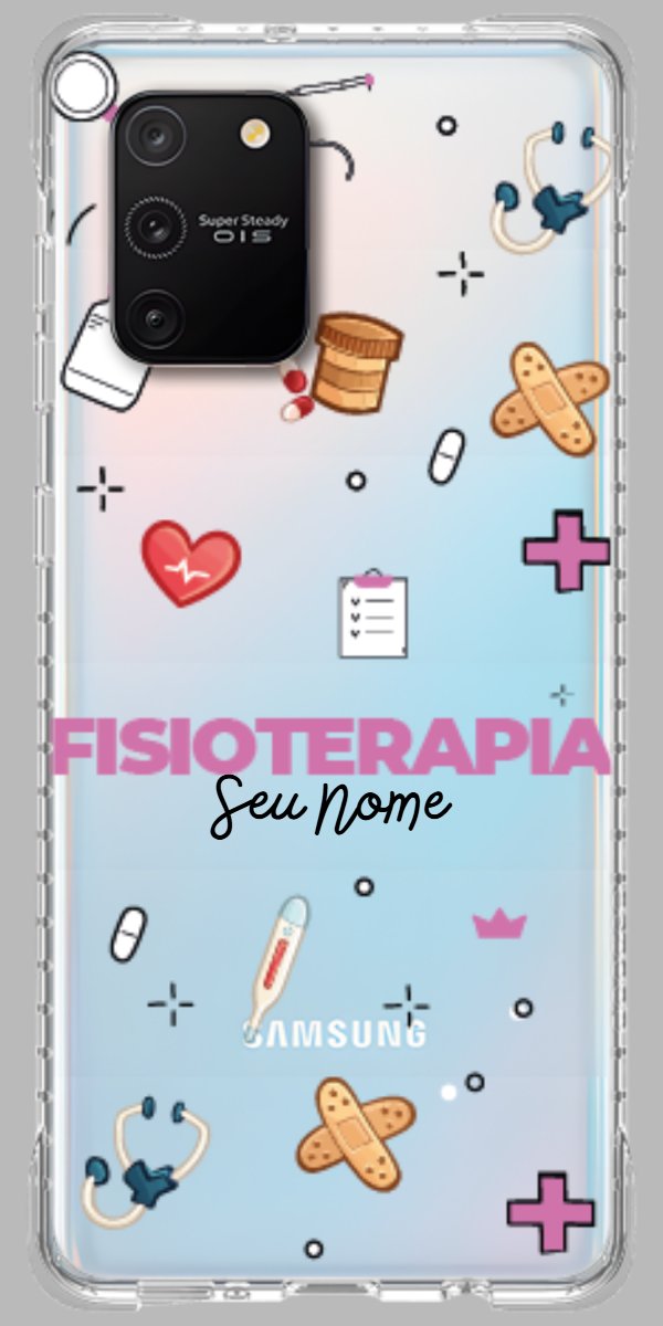Capinha para celular Fisioterapia - Profissão Com Nome