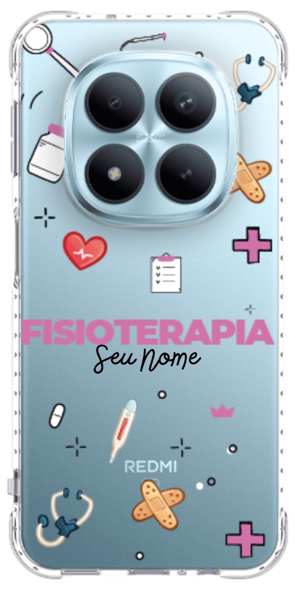 Capinha para celular Fisioterapia - Profissão Com Nome