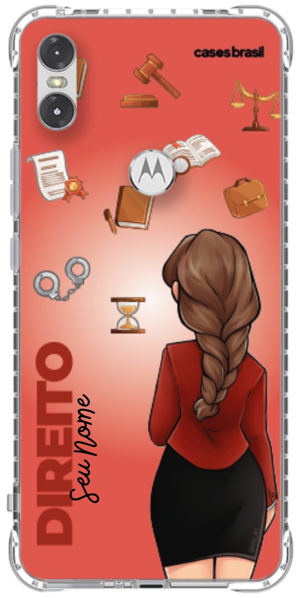 Capinha para celular Direito - Boneca Profissão Com Fundo
