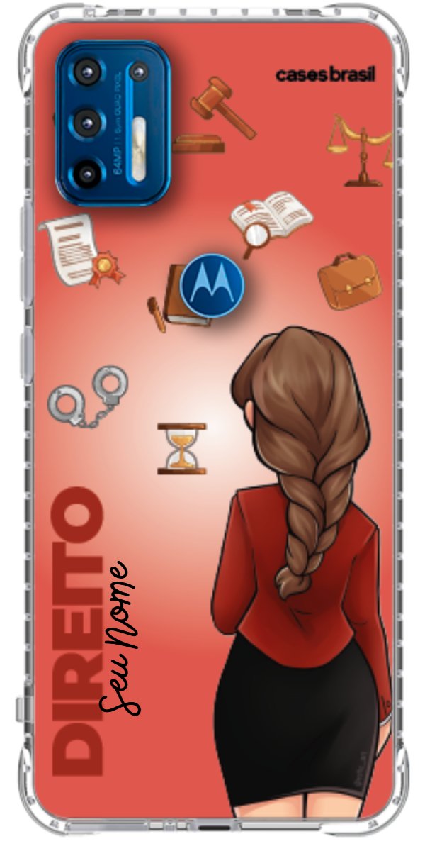 Capinha para celular Direito - Boneca Profissão Com Fundo