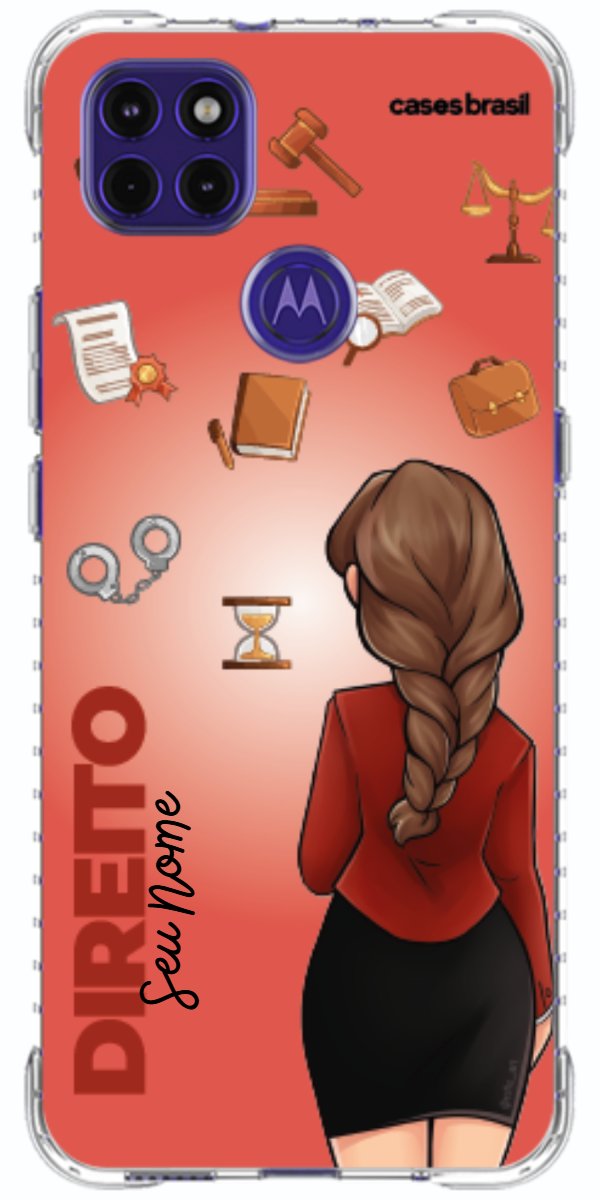 Capinha para celular Direito - Boneca Profissão Com Fundo