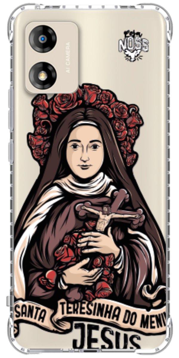 Capinha Para Celular Santa Teresinha